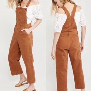 Abercrombie zip-up utility overalls | size S